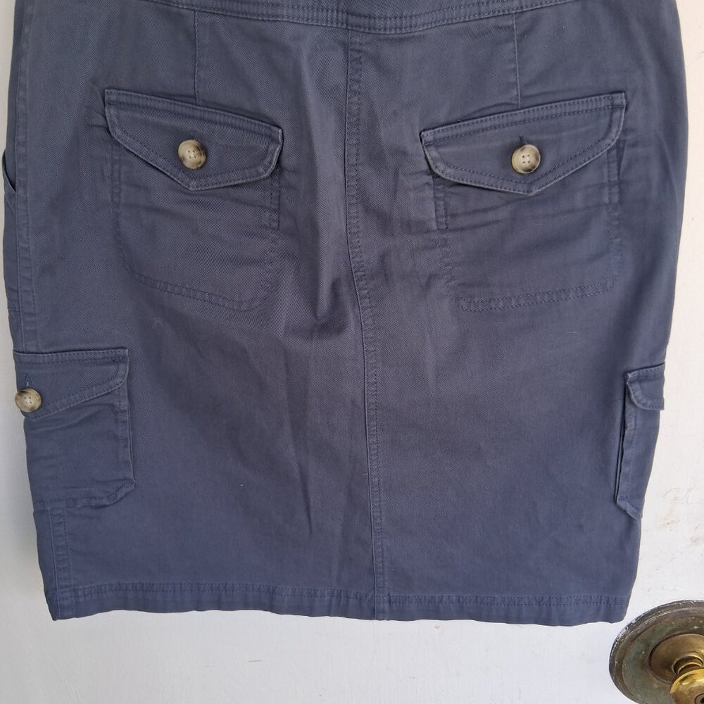 L.L. Bean Cargo Skirt Favorite Fit Drawstring Women's Size 10 - Picture 3 of 8